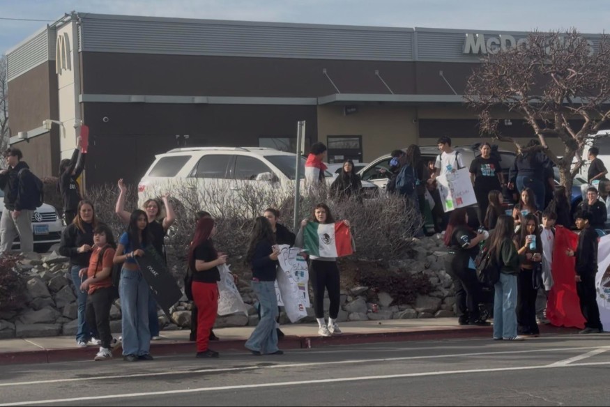 Reno–Sparks, NV — Today, community members across Reno and Sparks gathered in a peaceful protest against U.S. Immigration