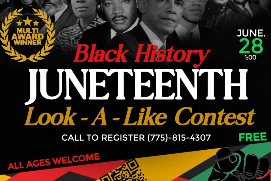Malcolm X, Martin Luther King Jr., Frederick Douglass, Harriet Tubman, Muhammad Ali, Rosa Parks, Maya Angelou, Shirley Chisholm, Barack Obama, and Ella Baker.